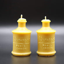 Load image into Gallery viewer, Bourjois Bottle - 2x Beeswax Candle